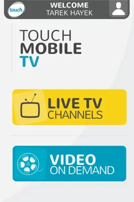 touch TV android App screenshot 2